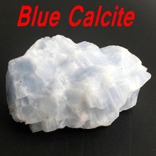 Load image into Gallery viewer, 1PC Natural Crystal White or Orange or Blue Calcite Rockstone Reiki Healing Specimen Roughstone Raw Minerals Collection Gift
