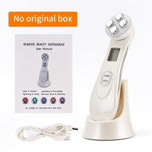 Load image into Gallery viewer, 5in1 RF EMS Radio Mesotherapy Electroporation Face Massager Radio Frequency LED Photon Face Skin Rejuvenation Remover Wrinkle
