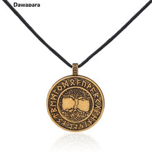 Load image into Gallery viewer, Dawapara Triple Moon Goddess Wicca Pentagram Magic supernatural Amulet Necklace Women tree of life moon necklaces pendants
