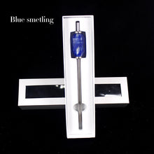 Load image into Gallery viewer, Runyangshi 1pc 2020 New Eco-friendly Reusable  Natural crystal amethyst stainless steel Drink straw rose quartz With Brush
