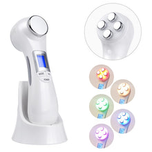 Load image into Gallery viewer, Mesotherapy Electroporation RF Radio Frequency LED Photon Skin Care Beauty Device Face Lifting Wrinkles Removal Facial Cleaner
