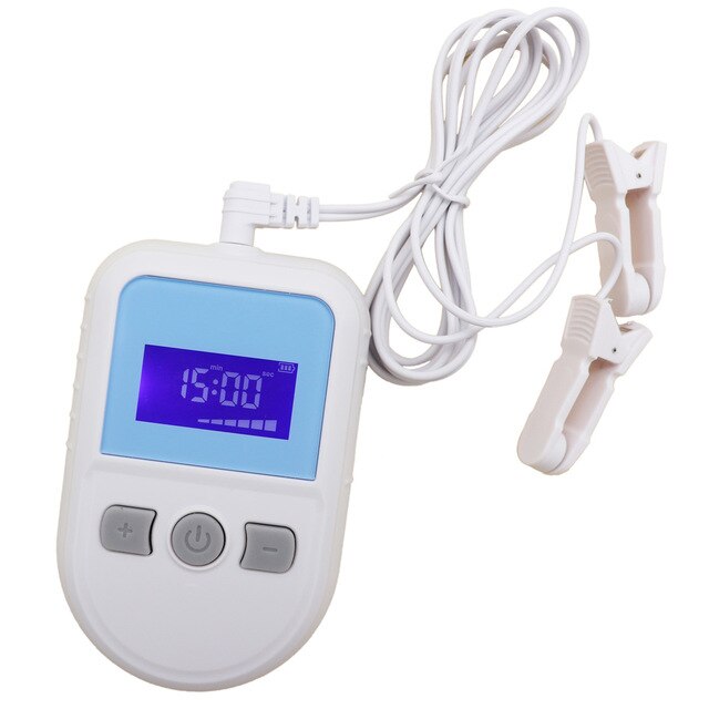 CES Device Brain Electronic Therapy Stimulation Device Tens Ems Massage Ear Clip Electrode Sleep Insomnia Cure