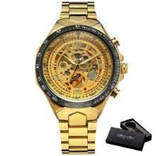 Load image into Gallery viewer, Skeleton Watch For Men Automatic Watches Mens 2020 Top Luxury Brand Gold Watch Stainless Steel Big Dial Relogio Dropshipping Hot
