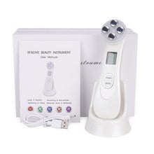 Load image into Gallery viewer, RF&amp;EMS Mesotherapy Electroporation Radio Frequency LED Photon Skin Care Device Face Lift Tighten Wrinkle Removal Beauty Tools
