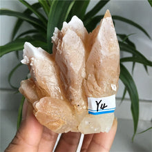 Load image into Gallery viewer, Natural Red Calcite Quartz Crystal Point Healing Home Decor Mineral Specimen Collection
