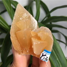 Load image into Gallery viewer, Natural Red Calcite Quartz Crystal Point Healing Home Decor Mineral Specimen Collection
