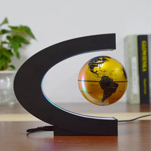 Load image into Gallery viewer, Magnetic Levitation Globe C-shaped 3 Inch Shelf Student School Teaching Equipment Luminous Night Light Creative Gift English
