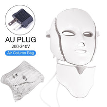 Load image into Gallery viewer, Air Bag-7 Colors Light LED Facial Mask With Neck Skin Rejuvenation Face Care Treatment Beauty Anti Acne Therapy Whitening
