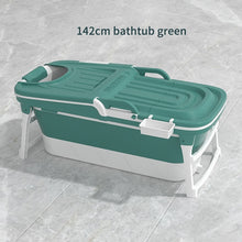 Load image into Gallery viewer, Cordial Shining Adult Bathtub Large 152cm Foldable Portable Thicken Sweat Steam Keep Warm Home Bath Tub
