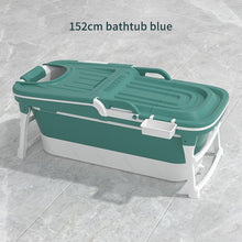 Load image into Gallery viewer, Cordial Shining Adult Bathtub Large 152cm Foldable Portable Thicken Sweat Steam Keep Warm Home Bath Tub
