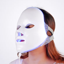 Load image into Gallery viewer, 7 Colors Led Therapy Mask Light Face Mask Therapy Anti Acne Whitening Facial Mask Korean Skin Care Face Rejuvenation Home SPA
