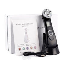 Load image into Gallery viewer, 5in1 RF&amp;EMS Radio Mesotherapy Electroporation Face Beauty Pen Radio Frequency LED Photon Face Skin Rejuvenation Remover Wrinkle
