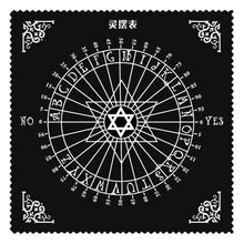 Load image into Gallery viewer, Black Altar Tarot Cards Bag Party Table Cloth Tarot card eight array table cloth Retro Tablecloth For Divination Wicca Tapestry
