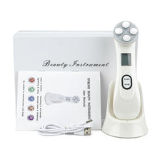 Load image into Gallery viewer, 5in1 EMS RF Radio Frequency Machine Mesotherapy Electroporation Face Beauty  LED Photon Face Skin Rejuvenation Remover Wrinkle

