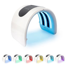Load image into Gallery viewer, 7 Colors PDT Facial Mask LED Light Therapy 2 in 1 Skin Rejuvenation Machine Spa Acne Remover Anti-Wrinkle And Heating Treatment
