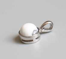 Load image into Gallery viewer, 100% 925 Sterling Silver Pendant Natural Malachite Labradorite Crystal Agate Opal Moonstone Gem Necklace Women Fashion Jewelry
