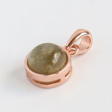 Load image into Gallery viewer, 100% 925 Sterling Silver Pendant Natural Malachite Labradorite Crystal Agate Opal Moonstone Gem Necklace Women Fashion Jewelry
