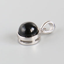 Load image into Gallery viewer, 100% 925 Sterling Silver Pendant Natural Malachite Labradorite Crystal Agate Opal Moonstone Gem Necklace Women Fashion Jewelry
