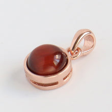 Load image into Gallery viewer, 100% 925 Sterling Silver Pendant Natural Malachite Labradorite Crystal Agate Opal Moonstone Gem Necklace Women Fashion Jewelry
