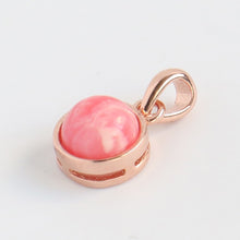 Load image into Gallery viewer, 100% 925 Sterling Silver Pendant Natural Malachite Labradorite Crystal Agate Opal Moonstone Gem Necklace Women Fashion Jewelry
