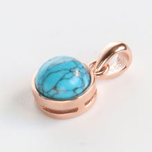 Load image into Gallery viewer, 100% 925 Sterling Silver Pendant Natural Malachite Labradorite Crystal Agate Opal Moonstone Gem Necklace Women Fashion Jewelry
