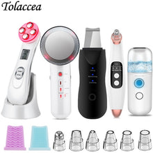 Load image into Gallery viewer, RF EMS Radio Frequency Blackhead Remover Ultrasonic Skin Scrubber Infrared Body Slimming Fat Burner Massager Beauty Instrument
