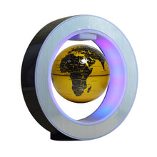 Load image into Gallery viewer, Round LED World Map Floating Globe Magnetic Levitation Light Anti Gravity Magic
