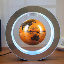 Load image into Gallery viewer, 2020 New Round LED World Map Floating Globe Magnetic Levitation Night Light Anti Gravity Magic Teaching Globes Birthday Gifts
