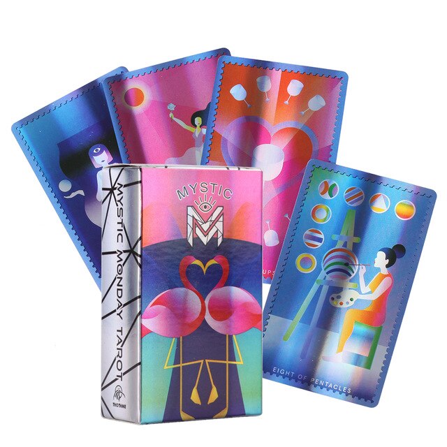 Smith-Waite Centennial Tarot Card  English Version Tarrot Cards Set Board Game for Party with PDF Guidebook Holographic