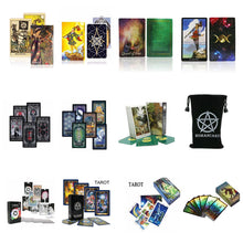 Load image into Gallery viewer, oracle Tarot card games mysterious read fate smith rider tarot deck for women girls gifts party game
