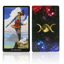 Load image into Gallery viewer, oracle Tarot card games mysterious read fate smith rider tarot deck for women girls gifts party game
