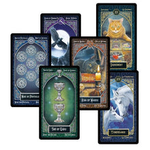 Load image into Gallery viewer, oracle Tarot card games mysterious read fate smith rider tarot deck for women girls gifts party game
