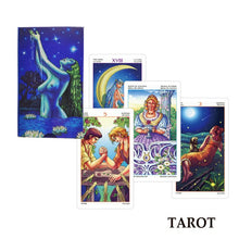 Load image into Gallery viewer, oracle Tarot card games mysterious read fate smith rider tarot deck for women girls gifts party game
