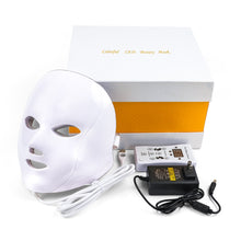 Load image into Gallery viewer, Led Mask Photon Electric LED Facial Mask 7 Colors Led Skin Rejuvenation Anti Wrinkle Acne Photon Therapy Salon tool Spa
