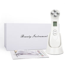 Load image into Gallery viewer, Face Skin EMS Mesotherapy Electroporation RF Radio Frequency Facial LED Photon Skin Care Device Face Lift Tighten Beauty Machine
