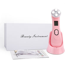 Load image into Gallery viewer, Face Skin EMS Mesotherapy Electroporation RF Radio Frequency Facial LED Photon Skin Care Device Face Lift Tighten Beauty Machine
