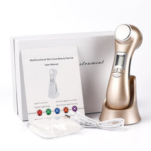 Load image into Gallery viewer, Face Skin EMS Mesotherapy Electroporation RF Radio Frequency Facial LED Photon Face Lift Tighten Remove Wrinkle Skin Care Tools
