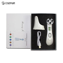 Load image into Gallery viewer, Face Skin EMS Mesotherapy Electroporation RF Radio Frequency Facial LED Photon Skin Care Device Face Lift Tighten Beauty Machine
