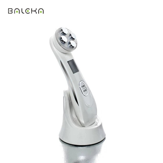 Face Skin EMS Mesotherapy Electroporation RF Radio Frequency Facial LED Photon Skin Care Device Face Lift Tighten Beauty Machine