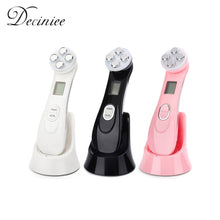 Load image into Gallery viewer, Face Skin EMS Mesotherapy Electroporation RF Radio Frequency Facial LED Photon Skin Care Device Face Lift Tighten Beauty Machine
