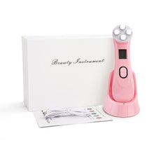 Load image into Gallery viewer, Face Skin EMS Mesotherapy Electroporation RF Radio Frequency Facial LED Photon Skin Care Device Face Lift Tighten Beauty Machine
