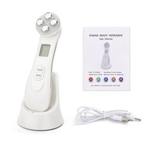 Load image into Gallery viewer, Face Skin EMS Mesotherapy Electroporation RF Radio Frequency Facial LED Photon Skin Care Device Face Lift Tighten Beauty Machine
