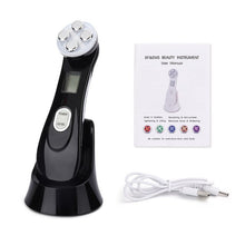 Load image into Gallery viewer, Face Skin EMS Mesotherapy Electroporation RF Radio Frequency Facial LED Photon Skin Care Device Face Lift Tighten Beauty Machine
