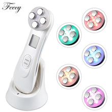 Load image into Gallery viewer, EMS RF Radio Mesotherapy Electroporation Frequency 5in1 Facial LED Photon Face Skin Lift Tighten Rejuvenation Beauty Machine Pen
