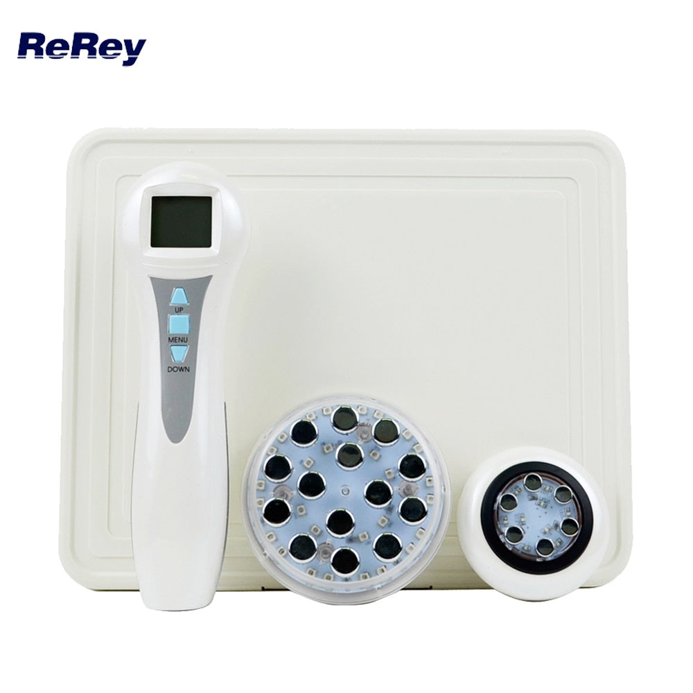 Radio Frequency Face Body Massager RF EMS Mesotherapy Electroporation LED Photon Rejuvenation Facial Mesoporation Beauty Machine