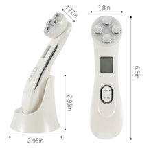 Load image into Gallery viewer, RF Radio Frequency Facial Beauty Device+Ultrasonic Infrared Face Body Slimming Skin Firming Massager Fat Burner EMS Machine
