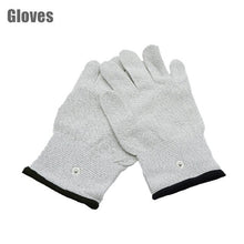 Load image into Gallery viewer, Tlinna Conductive Silver Fiber Gloves Kneepads EMS Electric Massage Therapy Socks Cable Electrode Pads for Digital Massager
