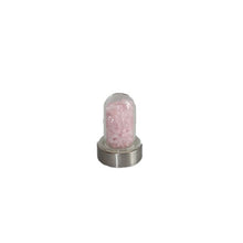 Load image into Gallery viewer, Natural Quartz Gemstone Crystal Glass Elixir Water Bottle Point Hand-Carved Gemstone Healing Glass Energyr Water Bottle
