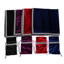 Load image into Gallery viewer, Retro Tarot Cards Bag Party Table Cloth Board Game Tablecloth Divination Velvet
