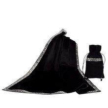 Load image into Gallery viewer, Retro Tarot Cards Bag Party Table Cloth Board Game Tablecloth Divination Velvet
